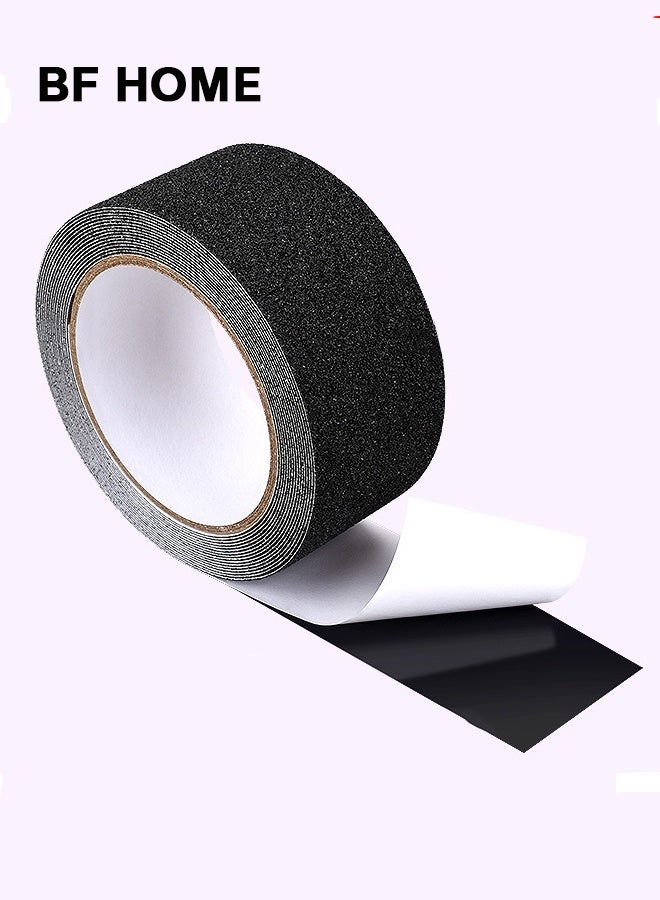BF HOME Non-Slip Safety Tape 5cm x 5m – High Traction Grit Tape for Stairs, Floors, Shower, Tub – Anti-Skid Adhesive Strip for Home, School, Hospital, Kitchen - Image 2